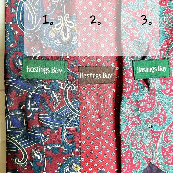 Bundle of Four Men's Ties - Picture 3 of 7